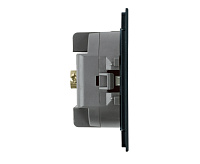Мия Розетка TV, черный бархат, RST00-3108-05