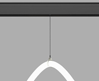 Slim Magnetic Коннектор для шинопровода черный Full light