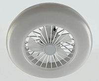 Люстра светодиодная с вентилятором "FAN LAMP" 24W+4W E27 R-ON/OFF-270*143-WHITE-220-IP20