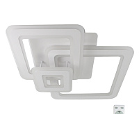 Люстра светодиодная "TRIPLEX SQUARE" 124W S-600/600-WHITE/WHITE-220V-IP44