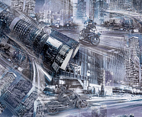 HC71745-64 Обои 10 ВВ ГТ ФО Палитра Motorbike