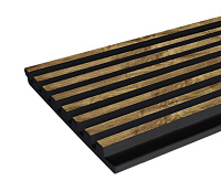 Панели 3D RAIL EAST из вспененного полистирола Галс 2700х120х12 мм Тали