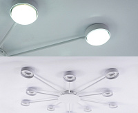 Люстра "ВINNA" 10xGX53 R-950x40-WHITE -220-IP20