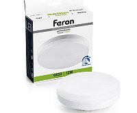 Лампа светодиодная диммируемая 12W GX53 4000K LB-456