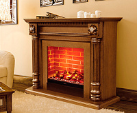 Очаг Juneau с 3D эффектом и парогенератором