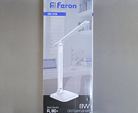 Настольная лампа DE31725 белый