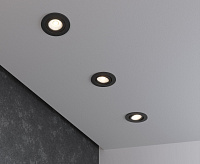 Светильник встраиваемый 15272 5W 4200K черный сн/пр