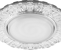 Светильник с подсветкой GX53 CD4023 15W 4000К прозрачный хром