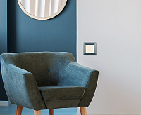 Valena LIFE Выключатель 1-кл c лиц панелью сл кость 752501