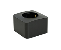 София Розетка 1-ая с/з черный матовый IP20 MST16-11-05