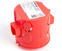 Коробка установочная углубленная для сплошных стен (68х62) EBX30-01-1 для бетона