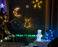 Набор "Спальня" цвет гирлянд Бирюзовый 500-038