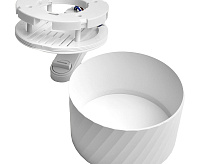 Светильник трековый  под лампу GX70 белый AL126