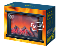 Светильник светодиодный камин FL-L30 USB