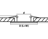 Светильник встраиваемый 010037 LEVIGO MR16 ЧЕРНЫЙ