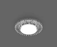 Светильник с подсветкой GX53 CD4025/1 15W 4000К прозрачный хром