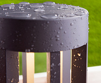 Светильник ландшафтный TECHNO 1621 LED Ares графит IP54 сн/пр