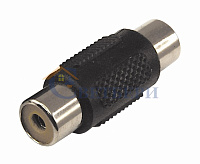 ПЕРЕХОДНИК 1 гнездо RCA - 1 гнездо RCA (монокль) 14-0432 сн/пр