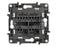 Etika Переключатель 2-кл 10А, авт. клем слоновая кость 672312