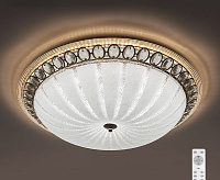 Накладной светильник "CASABLANCA" CHROME 100W R-600-WHITE-220-IP20