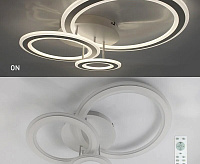 Люстра светодиодная "TRIPLEX ROUND" 108W 3R-APP-713/492128-WHITE/WHITE-220V-IP20