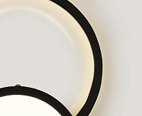 Бра FL412 BK LED 4200K 28W черный