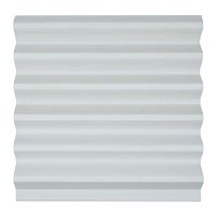 Панели 3D RAIL EAST из вспененного полистирола Риф 2700х120х12 мм Белая