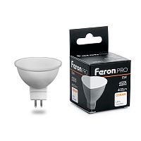 Лампа светодиодная  6W G5,3 4000K MR16 LB-1606 (Feron PRO)