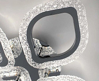 Люстра светодиодная "AZALIA ICE" 50W 3F-APP-490x70-CHROME/CLEAR-220-IP20