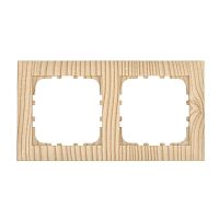 LK60 Рамка 2 поста сосна 864225-1
