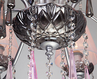 Люстра металл 10086/8 серебро сн/пр