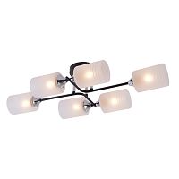 Люстра 1691B-6 BK+CR