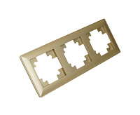 Катрин Рамка 3-ая пластик золото PFR00-7003-08