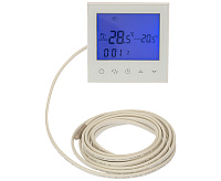 Терморегулятор R100W (белый) REXANT с автоматическими программированием и сенсорными кнопками  