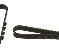 Дюбель-хомут для круглого кабеля (5-10мм) нейлон черный (100шт.) EKF PROxima