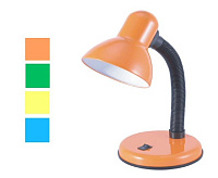 Светильник настольный 1xE27 MIX (оранж/зел/желт/гол) 25051 7