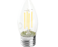 Лампа светодиодная FILAMENT&nbsp;&nbsp;7W E27 6400K LB-66 свеча (Feron)