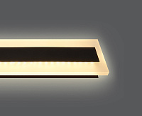 Настенный светодиодный светильник 230V 15W черный IP54 DH2001