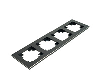 Катрин Рамка 4-ая металл черный MFR00-7004-05