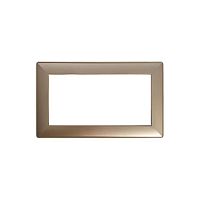 Катрин Рамка для 2-ой розетки пластик золото PFR00-7012-08