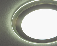 Светильник встраиваемый DLKR160 12W 4200K белый (круг) сн/пр