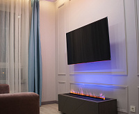 Электрический очаг Schones Feuer 3D 3D FireLine 1500 + синий цвет