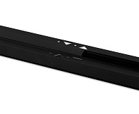 Slim Magnetic Шинопровод встраиваемый черный 1м