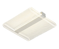 Люстра светодиодная FA623 WH 3000-6400K 50W белый (ПДУ ИК)