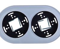 Веркель Рамка на 2 поста (белый) WL21-frame-02