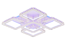 Люстра светодиодная 3180/4+1 WT