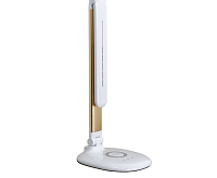 Настольная лампа UL613 белый/золото