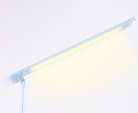 Настольная лампа с ночником DE550 BL голубой LED 3000-6400K 8W сн/пр