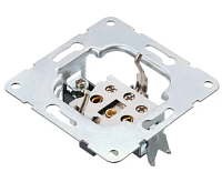 LK60 Розетка 1-ая с/з бежевый 863101-1