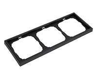 ArtGallery Рамка на 3 поста карбон GAL001003